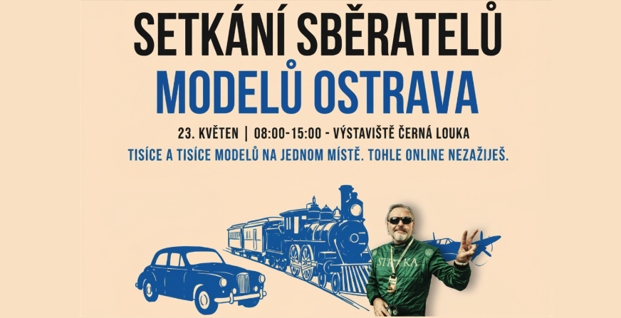 Setkání sběratelů modelů v Ostravě 2026