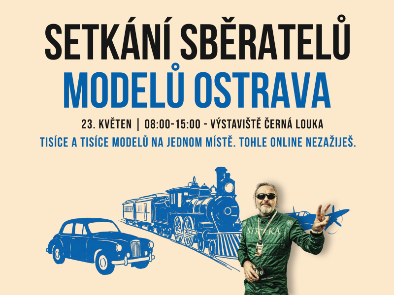 Setkání sběratelů modelů v Ostravě 2026