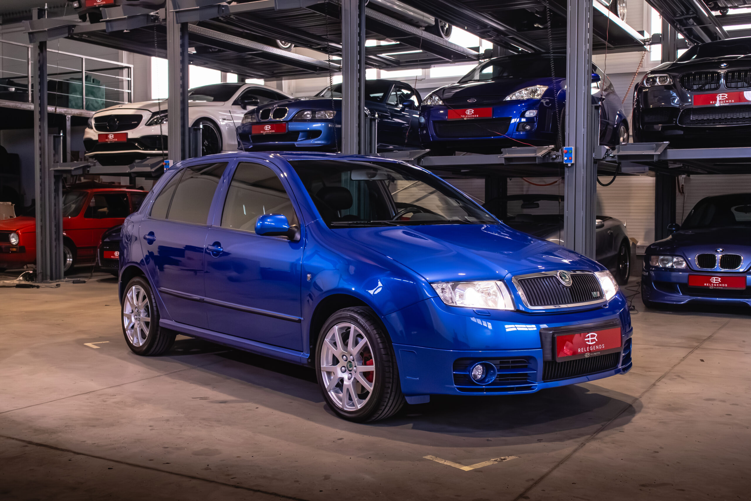 Škoda Fabia RS Swiss Blue Ediiton